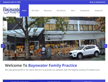 Tablet Screenshot of bayswatermd.ca
